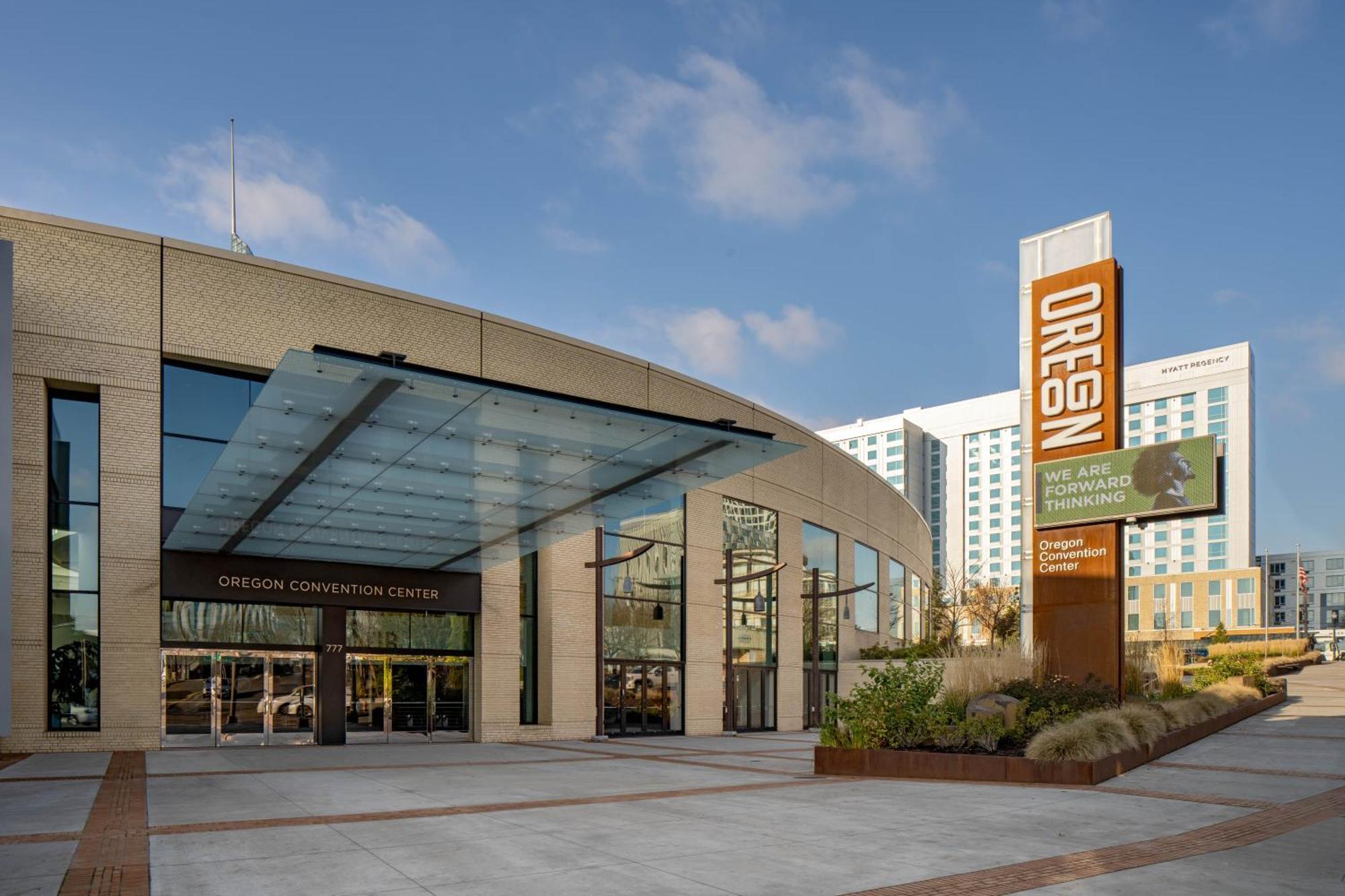 Hyatt Regency Portland At The Oregon Convention Center Eksteriør billede